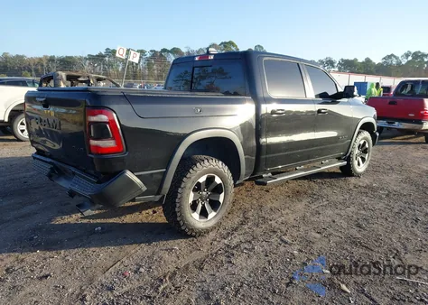2021 Ram 1500 Rebel 4X4 5'7 Box из США, поврежденный, VIN 1C6SRFLT0MN576095